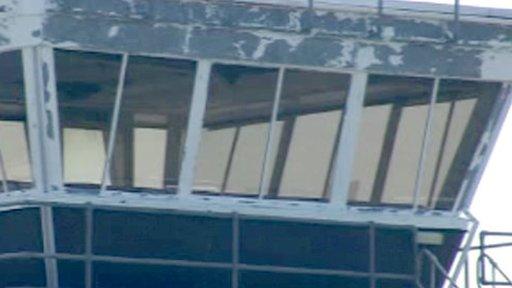 The control tower at Llanbedr airfield, near Harlech