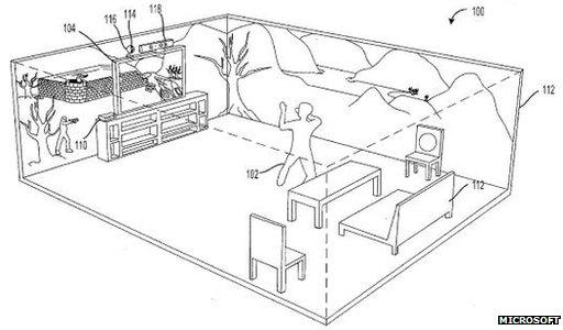 Microsoft patent diagram