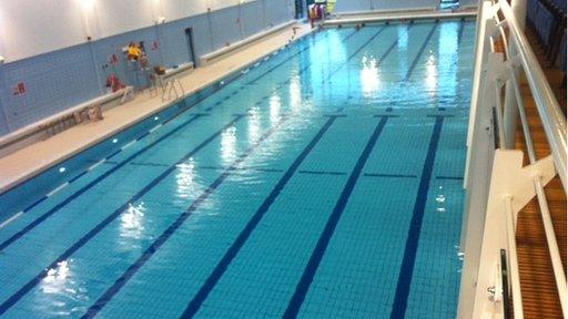 Magherafelt swimming pool at Greenvale Leisure Centre