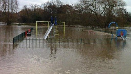 Play area off Tolney Lane in Newark