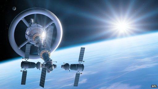 A space hotel of the future?