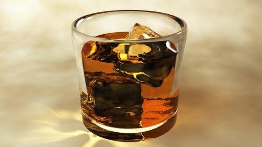 Glass of whiskey