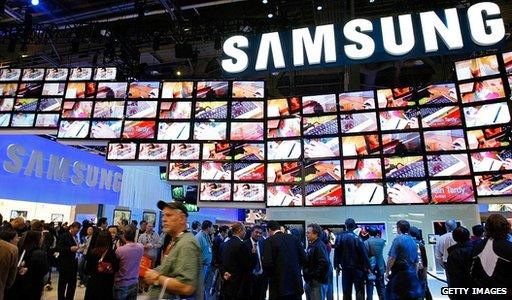 Samsung at previous CES