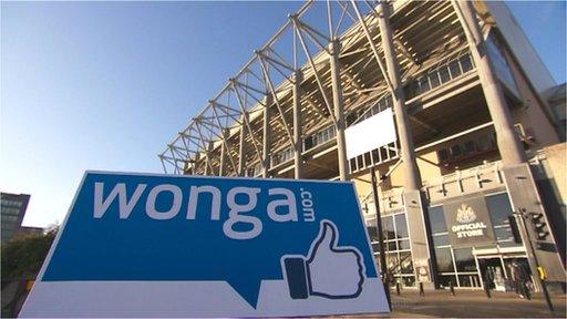 Wonga and St James' Park