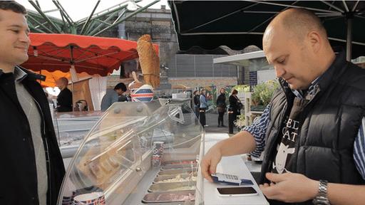 Mark Thomas, Greedy Goat ice cream