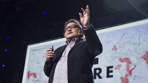 Sugata Mitra, copyright TED, Ryan Lash