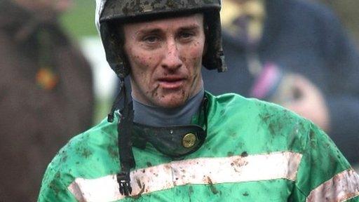 JT McNamara was left paralysed following a fall at the Cheltenham Festival