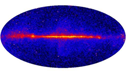 Fermi >10GeV all-sky map