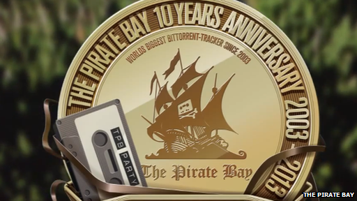 The Pirate Bay logo