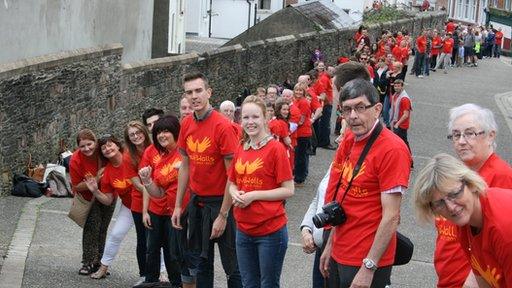 Derry walls celebrations