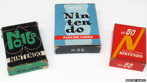 Nintendo playing cards