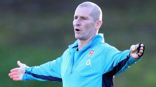 England coach Stuart Lancaster