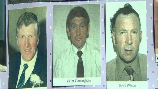 Three men died in the attack 30 years ago in Darkley