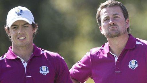 Rory McIlroy and Graeme McDowell