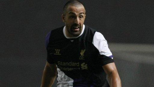 Liverpool defender Jose Enrique