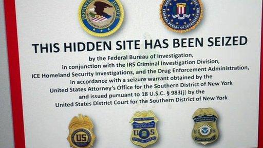 FBI notice on website