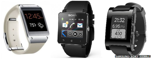 Galaxy Gear, Smartwatch 2, Pebble