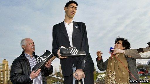 World's tallest man