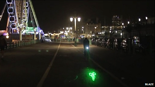 Blaze bicycle light