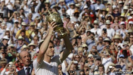 Andy Murray wins Wimbledon