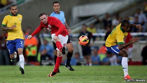 England v Brazil