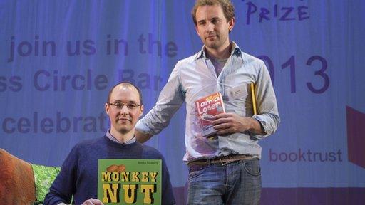 Roald Dahl Funny Prize winners Simon Rickerty and Jim Smith