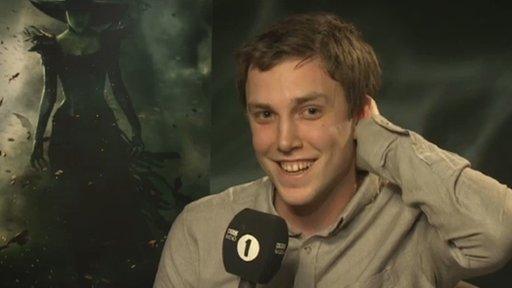 Chris Stark interviewing Mila Kunis