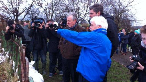 Peter Robinson at Sydenham river