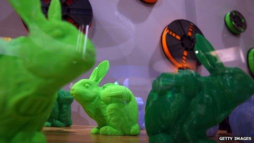 3D printed bunnies