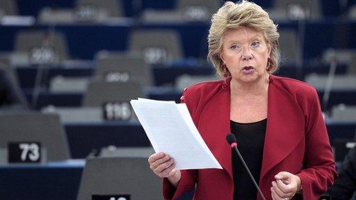 Viviane Reding, EU commissioner for Justice