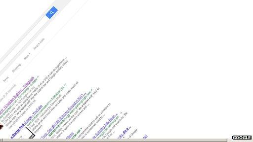 Google 'do a barrel roll' egg