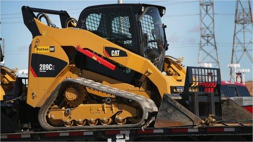 Caterpillar front end loader