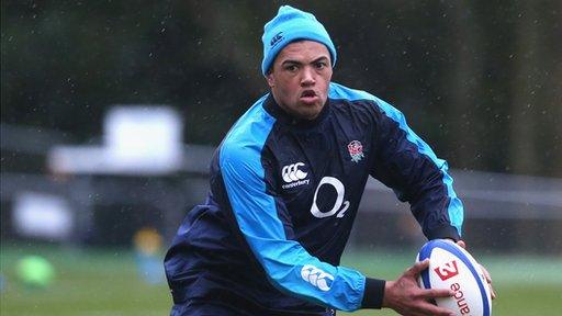 England debutant Luther Burrell