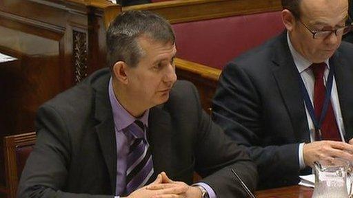 Edwin Poots at health committee