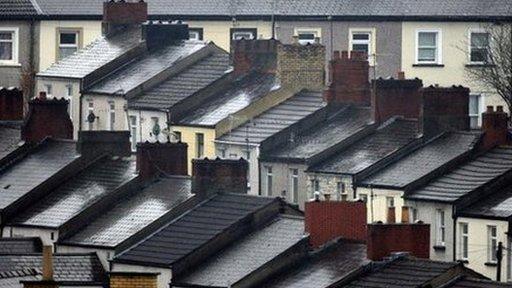 Row of rooftops