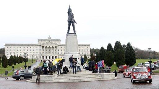 This was possibly one of the most colourful events at Stormont
