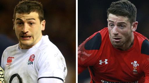 Jonny May and Alex Cuthbert