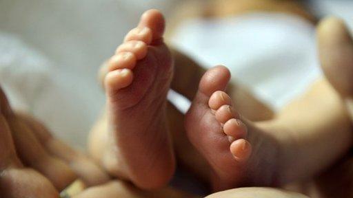 File photo: Baby feet