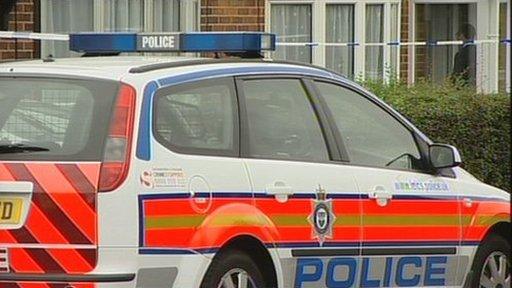 Leicestershire Police car