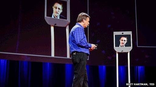 Edward Snowden at TED