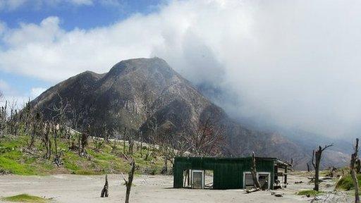 Montserrat Volcano