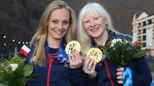 Kelly Gallagher and Charlotte Evans