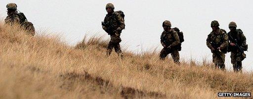 British military