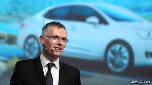 Carlos Tavares, new chief executive of PSA Peugeot Citroen, April 2014