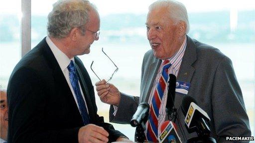 Martin McGuinness and Ian Paisley