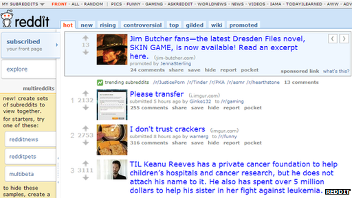 Reddit screenshot