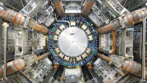 The ATLAS experiment at CERN which found the Higgs boson