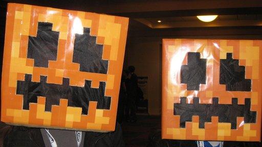 Minecraft pumpkin heads