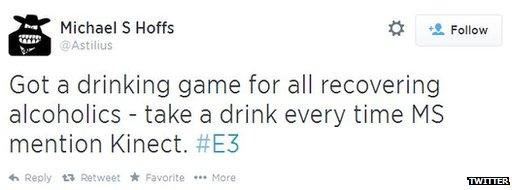 E3 tweet