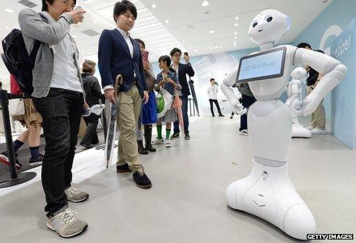 Softbank robot